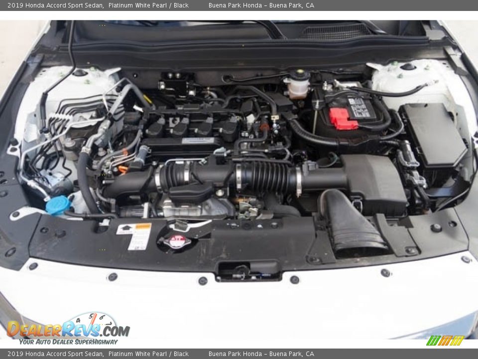 2019 Honda Accord Sport Sedan 1.5 Liter Turbocharged DOHC 16-Valve VTEC 4 Cylinder Engine Photo #10