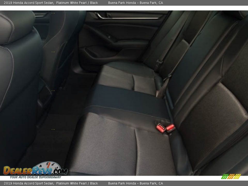 2019 Honda Accord Sport Sedan Platinum White Pearl / Black Photo #20