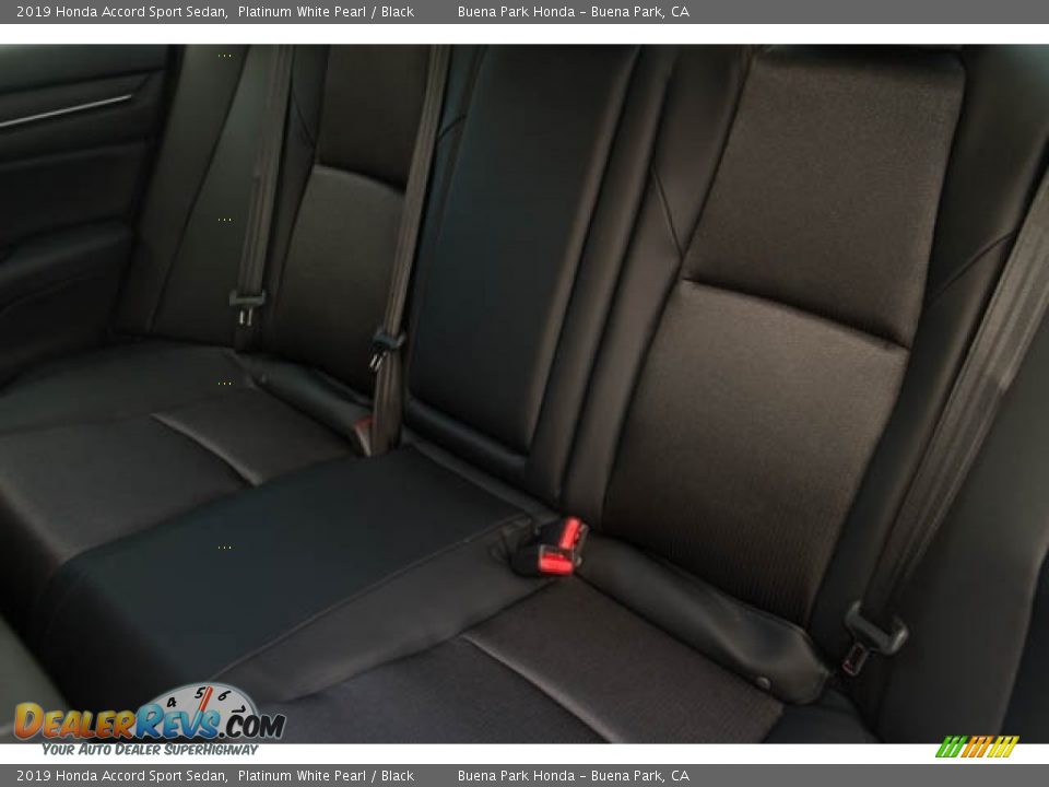2019 Honda Accord Sport Sedan Platinum White Pearl / Black Photo #22