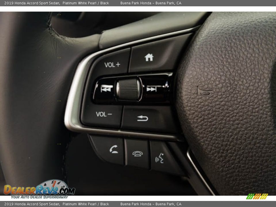 2019 Honda Accord Sport Sedan Steering Wheel Photo #26