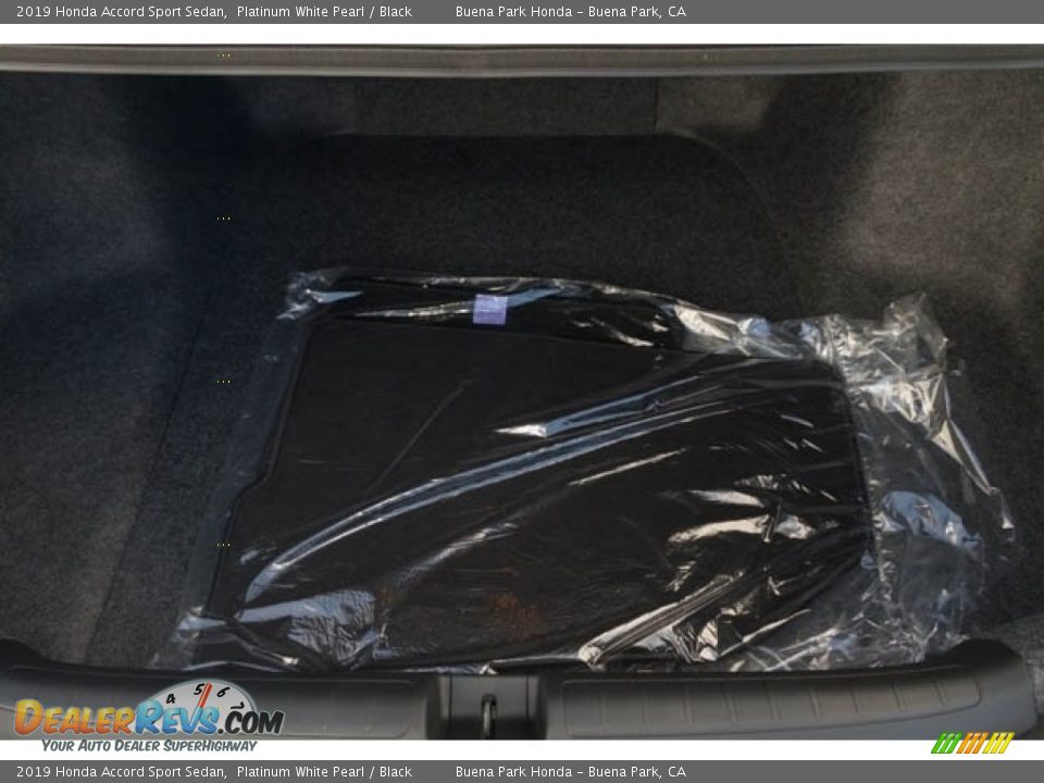 2019 Honda Accord Sport Sedan Platinum White Pearl / Black Photo #30