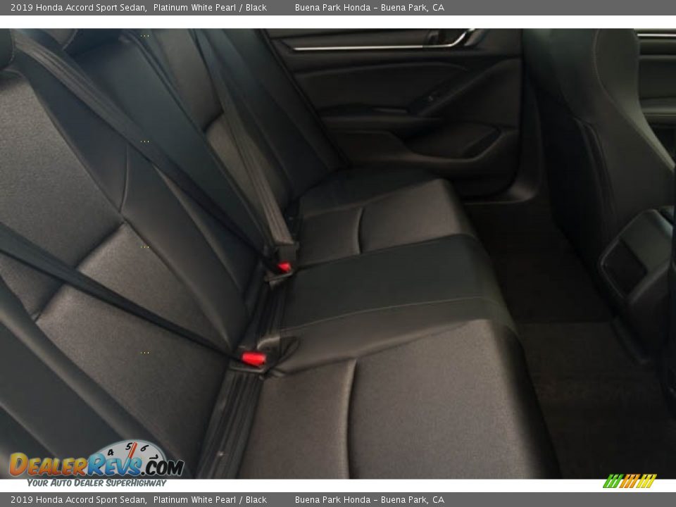 2019 Honda Accord Sport Sedan Platinum White Pearl / Black Photo #32