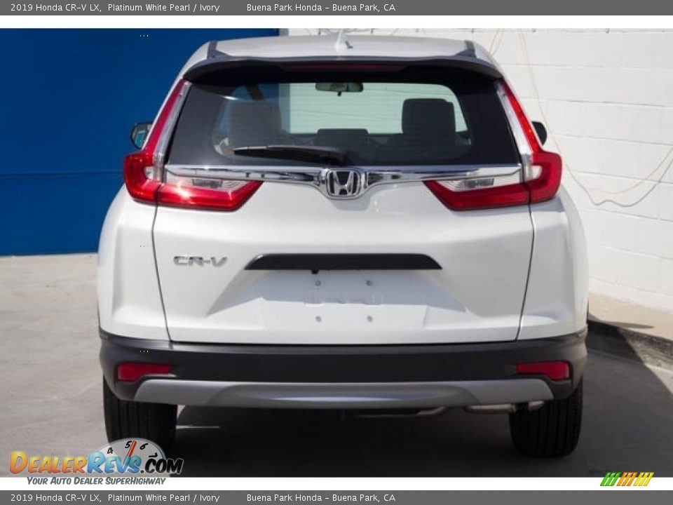 2019 Honda CR-V LX Platinum White Pearl / Ivory Photo #6