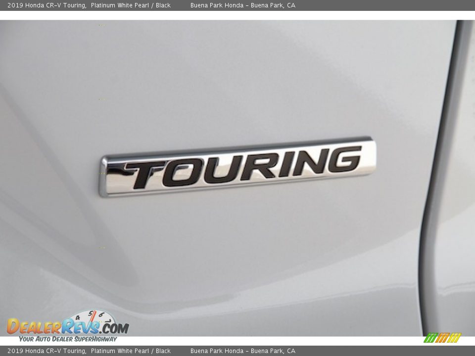 2019 Honda CR-V Touring Platinum White Pearl / Black Photo #4