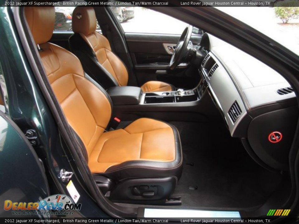 London Tan/Warm Charcoal Interior - 2012 Jaguar XF Supercharged Photo #3
