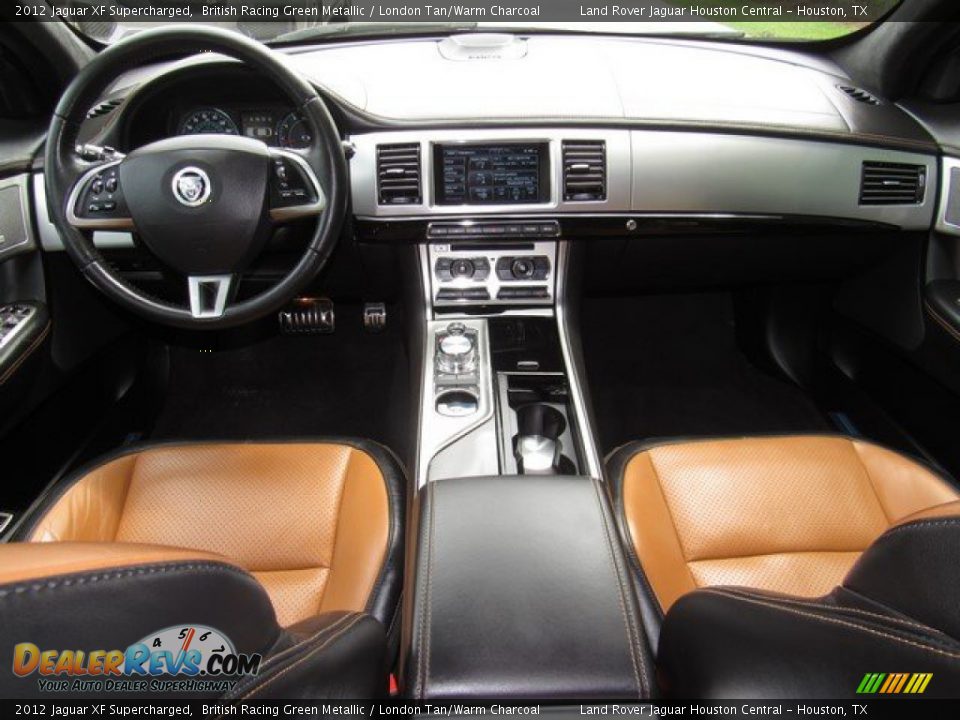 Dashboard of 2012 Jaguar XF Supercharged Photo #4