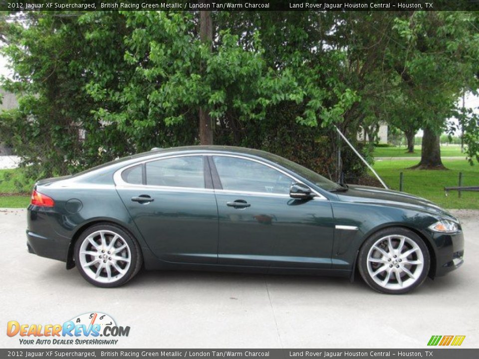 British Racing Green Metallic 2012 Jaguar XF Supercharged Photo #6