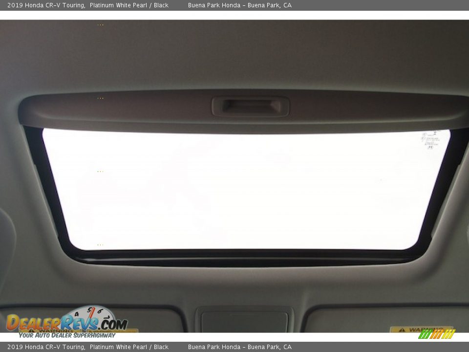 2019 Honda CR-V Touring Platinum White Pearl / Black Photo #13