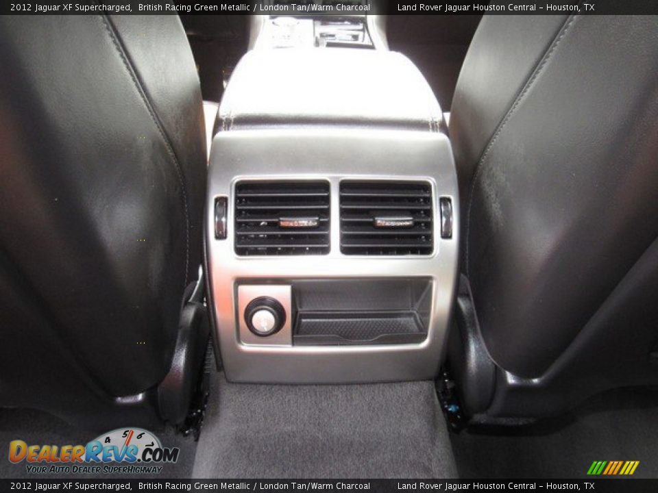 2012 Jaguar XF Supercharged British Racing Green Metallic / London Tan/Warm Charcoal Photo #17