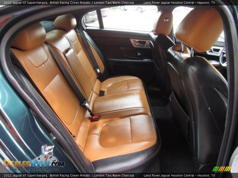 2012 Jaguar XF Supercharged British Racing Green Metallic / London Tan/Warm Charcoal Photo #20