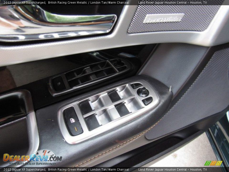 2012 Jaguar XF Supercharged British Racing Green Metallic / London Tan/Warm Charcoal Photo #25