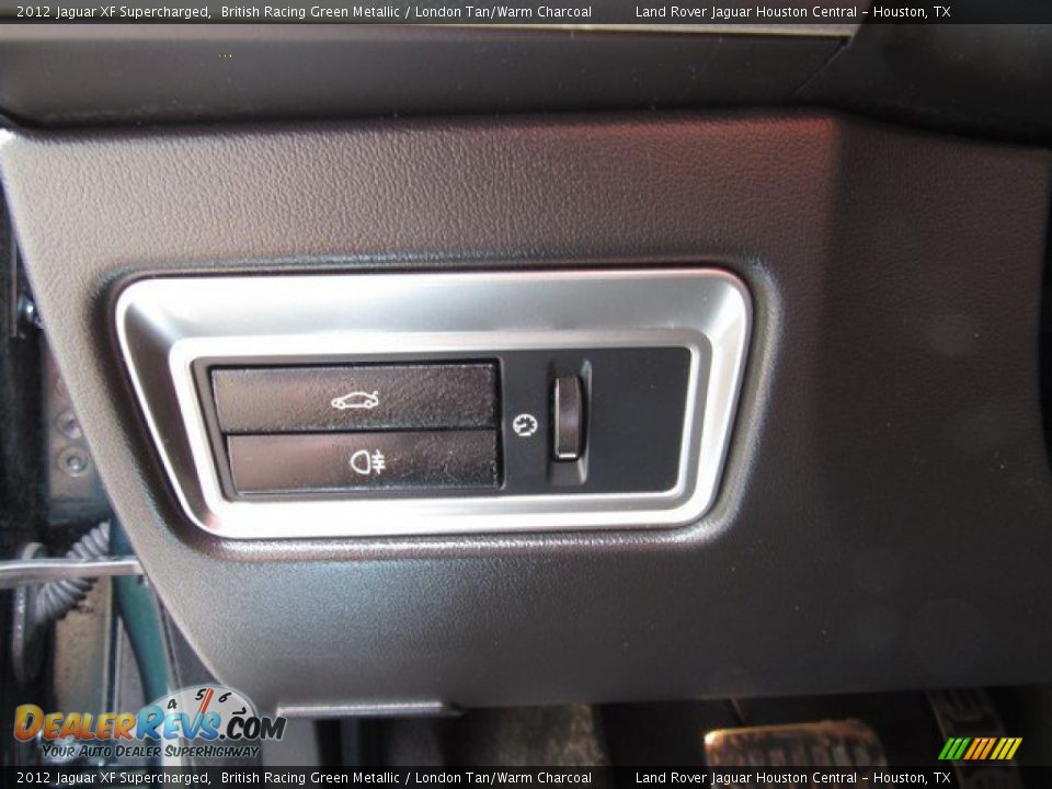 2012 Jaguar XF Supercharged British Racing Green Metallic / London Tan/Warm Charcoal Photo #27