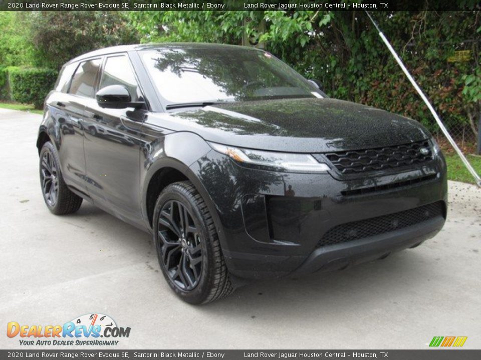 2020 Land Rover Range Rover Evoque SE Santorini Black Metallic / Ebony Photo #2