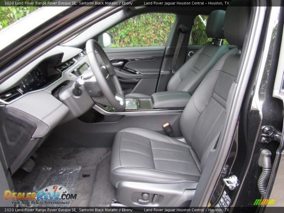 2020 Land Rover Range Rover Evoque SE Santorini Black Metallic / Ebony Photo #3