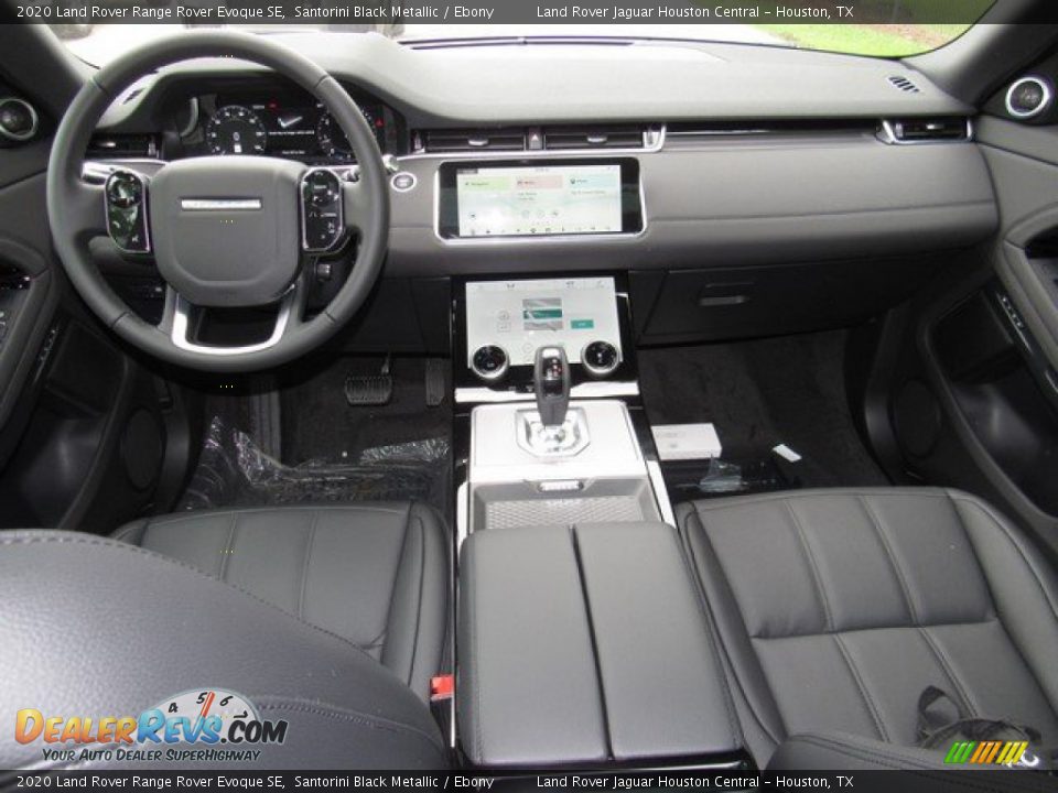 2020 Land Rover Range Rover Evoque SE Santorini Black Metallic / Ebony Photo #4