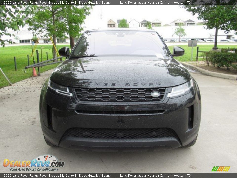 2020 Land Rover Range Rover Evoque SE Santorini Black Metallic / Ebony Photo #9