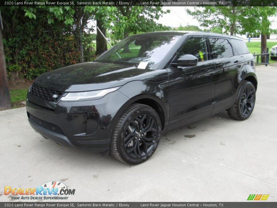 2020 Land Rover Range Rover Evoque SE Santorini Black Metallic / Ebony Photo #10
