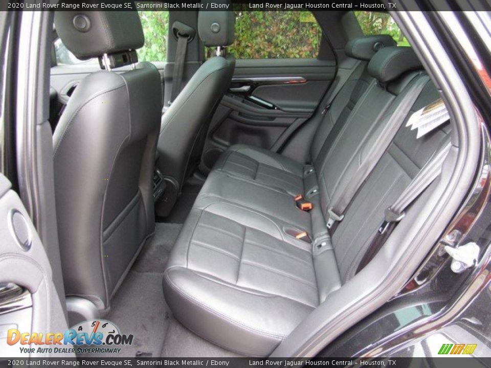 2020 Land Rover Range Rover Evoque SE Santorini Black Metallic / Ebony Photo #13
