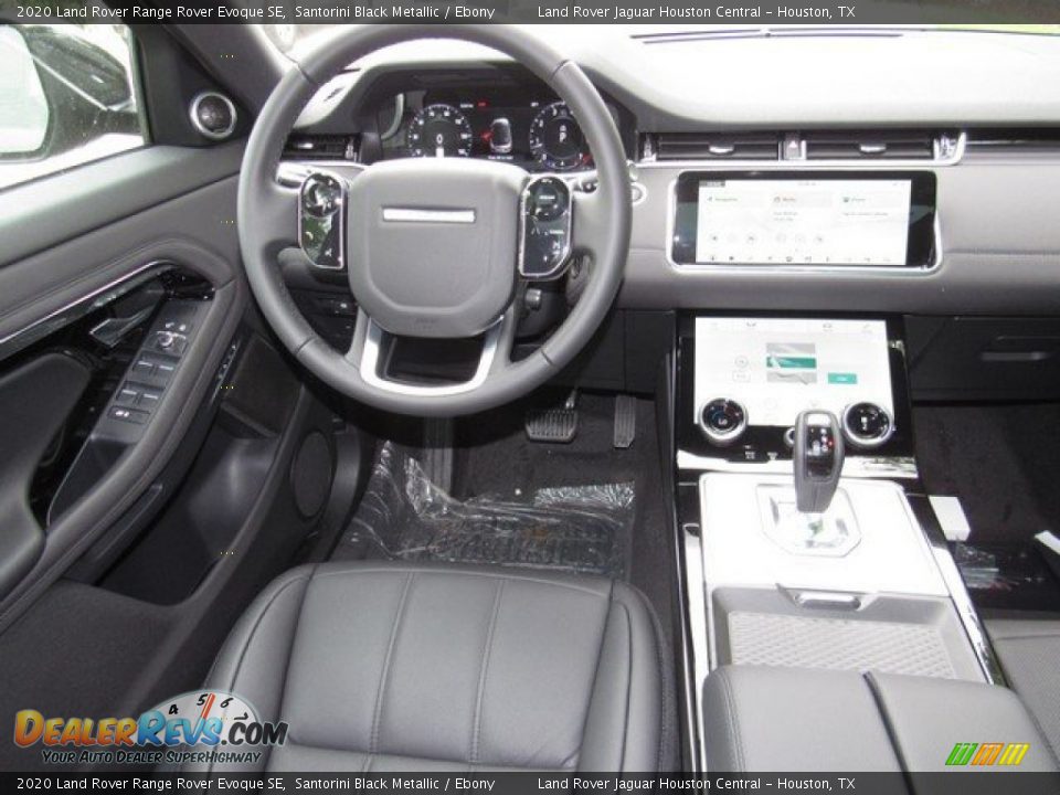 2020 Land Rover Range Rover Evoque SE Santorini Black Metallic / Ebony Photo #14