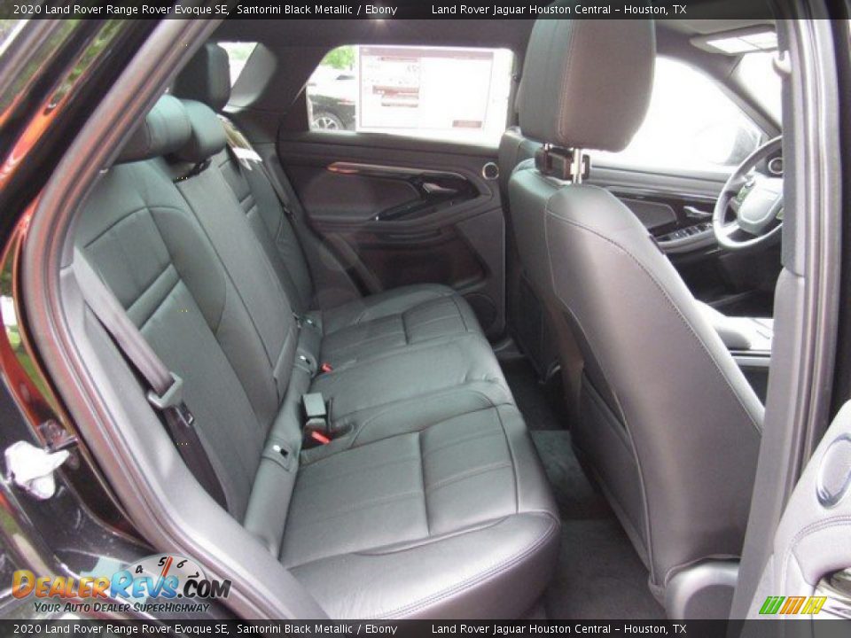 2020 Land Rover Range Rover Evoque SE Santorini Black Metallic / Ebony Photo #19