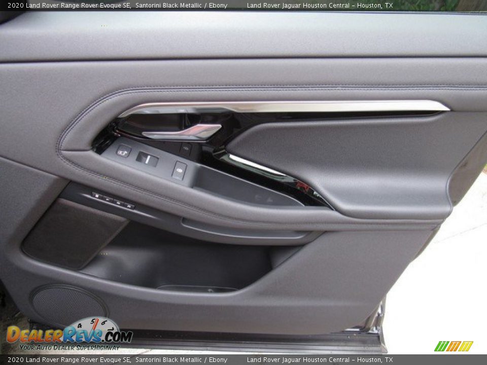 2020 Land Rover Range Rover Evoque SE Santorini Black Metallic / Ebony Photo #20