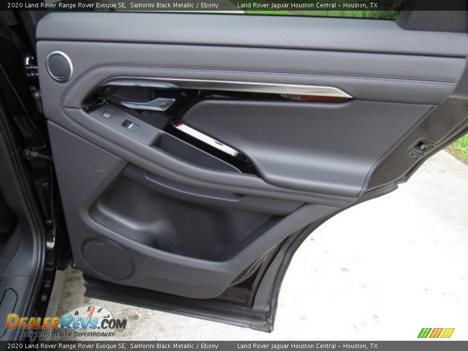 2020 Land Rover Range Rover Evoque SE Santorini Black Metallic / Ebony Photo #21