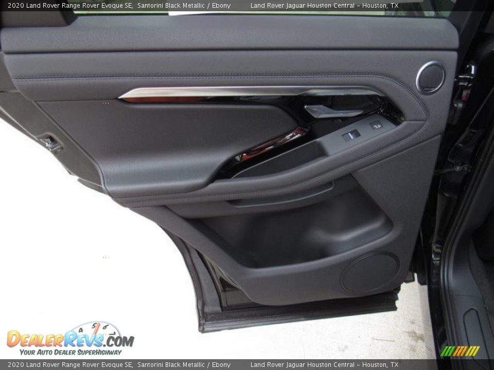2020 Land Rover Range Rover Evoque SE Santorini Black Metallic / Ebony Photo #22