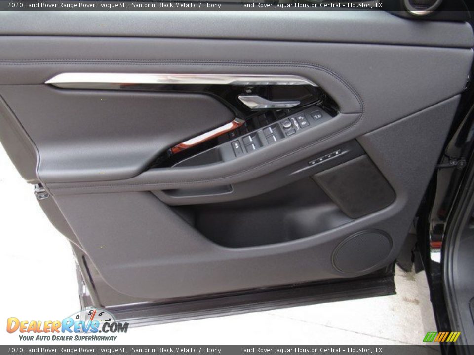 2020 Land Rover Range Rover Evoque SE Santorini Black Metallic / Ebony Photo #23