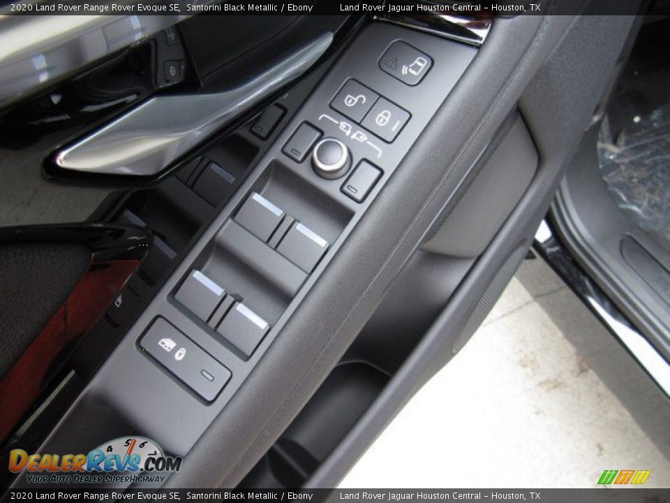 2020 Land Rover Range Rover Evoque SE Santorini Black Metallic / Ebony Photo #24