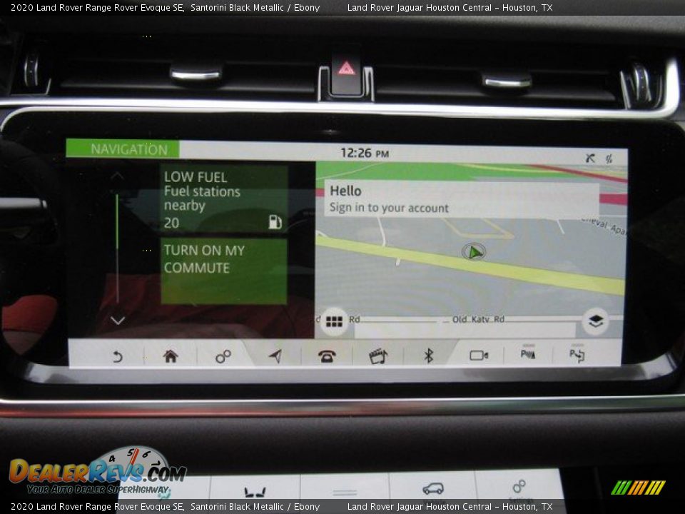 2020 Land Rover Range Rover Evoque SE Santorini Black Metallic / Ebony Photo #33
