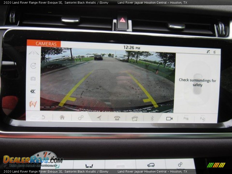 2020 Land Rover Range Rover Evoque SE Santorini Black Metallic / Ebony Photo #34