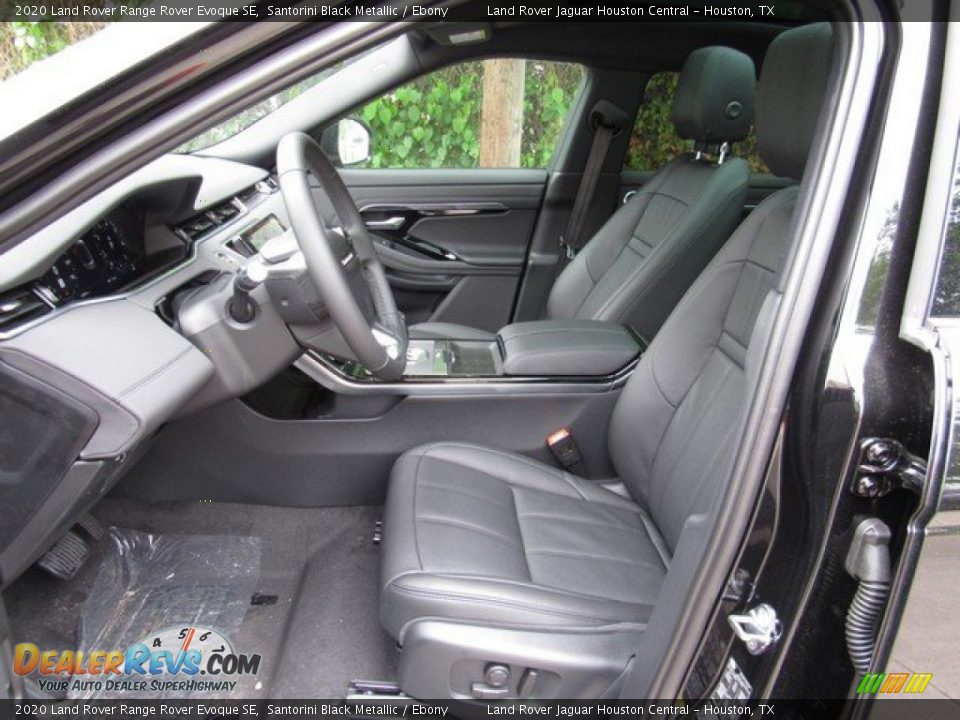 Ebony Interior - 2020 Land Rover Range Rover Evoque SE Photo #3