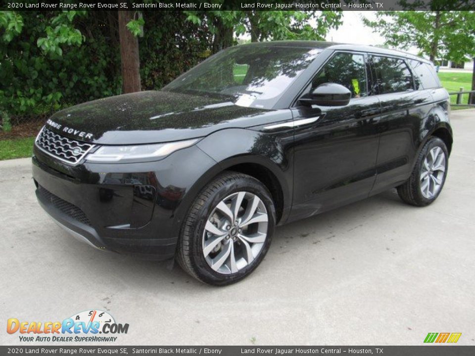 Santorini Black Metallic 2020 Land Rover Range Rover Evoque SE Photo #10