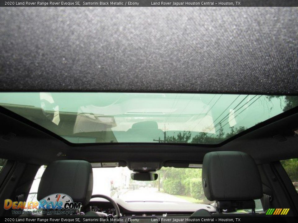 2020 Land Rover Range Rover Evoque SE Santorini Black Metallic / Ebony Photo #18