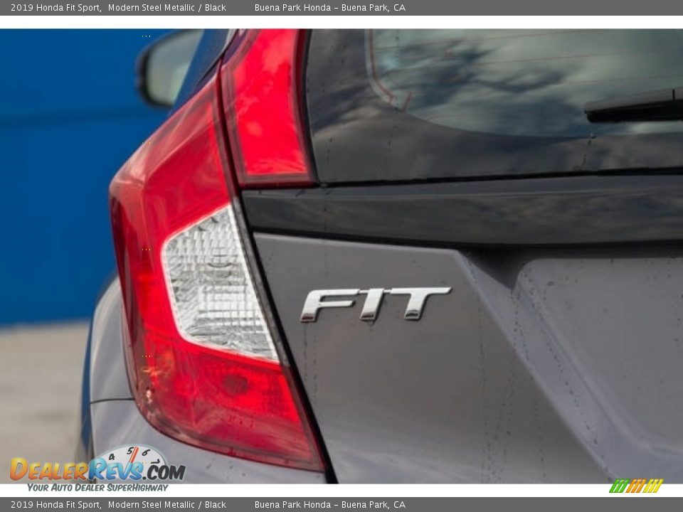 2019 Honda Fit Sport Modern Steel Metallic / Black Photo #3