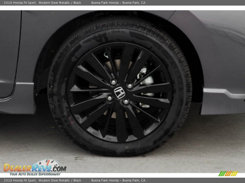 2019 Honda Fit Sport Modern Steel Metallic / Black Photo #5
