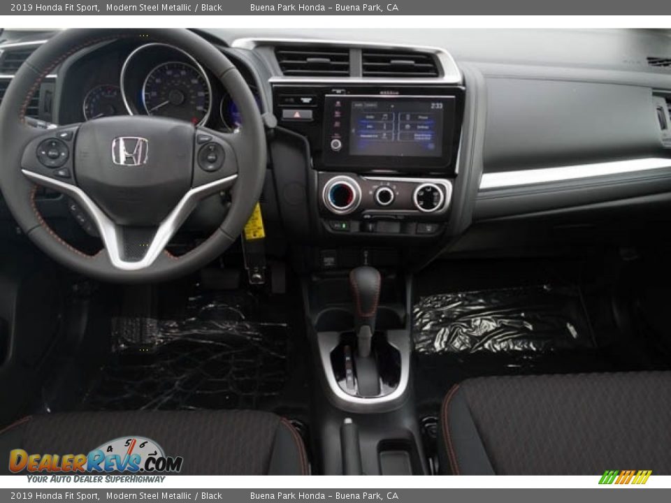 2019 Honda Fit Sport Modern Steel Metallic / Black Photo #8