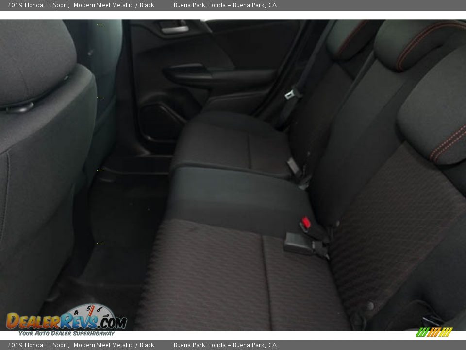 2019 Honda Fit Sport Modern Steel Metallic / Black Photo #12