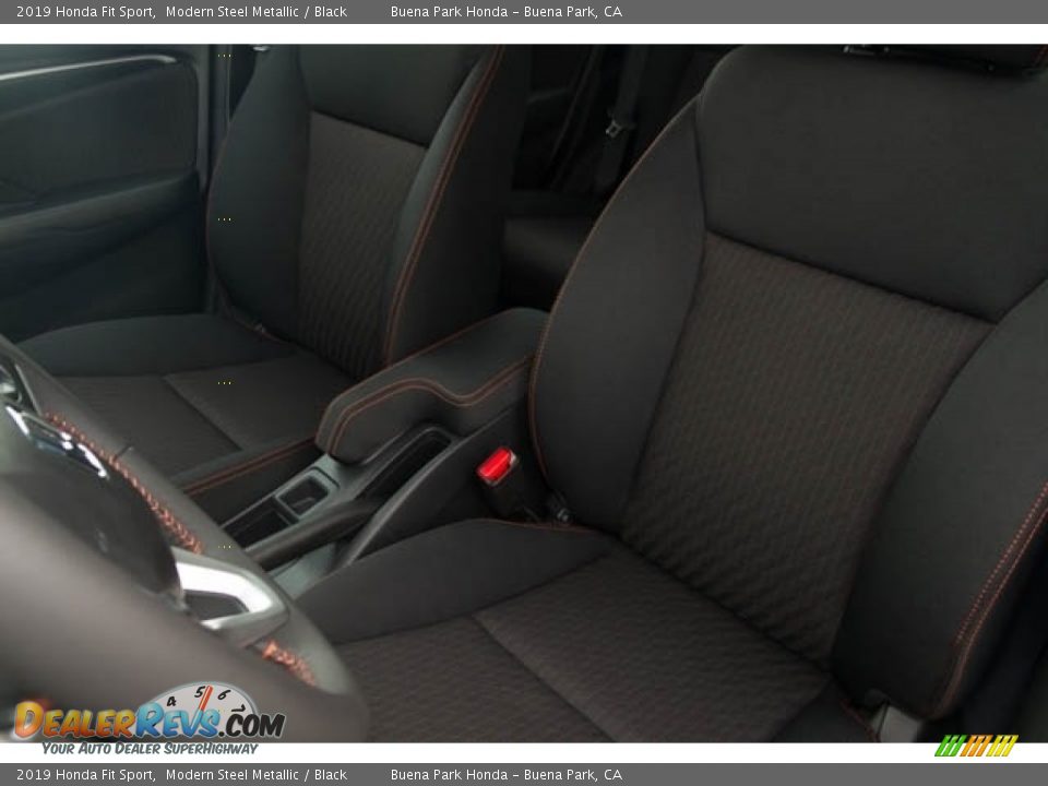 2019 Honda Fit Sport Modern Steel Metallic / Black Photo #15