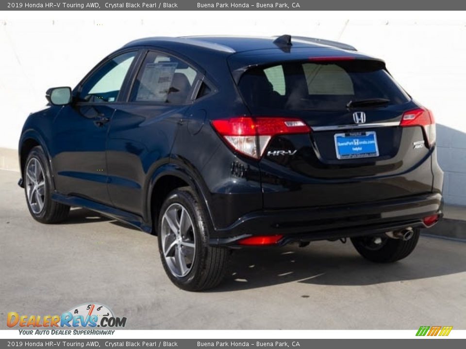 2019 Honda HR-V Touring AWD Crystal Black Pearl / Black Photo #2