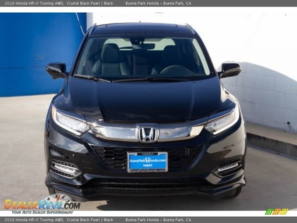 2019 Honda HR-V Touring AWD Crystal Black Pearl / Black Photo #3
