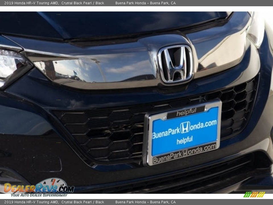 2019 Honda HR-V Touring AWD Crystal Black Pearl / Black Photo #4