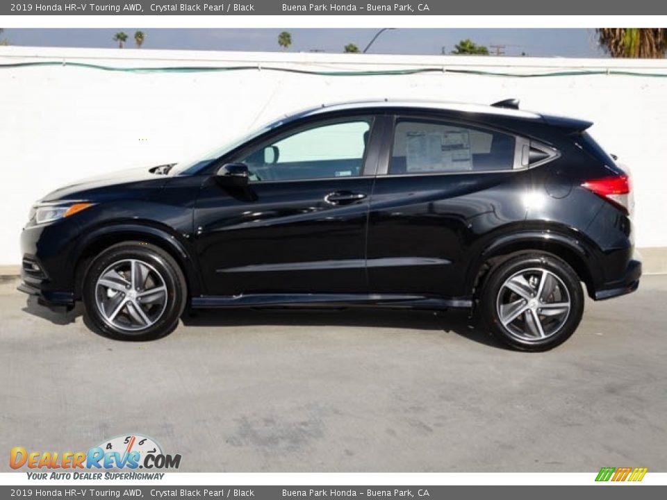 2019 Honda HR-V Touring AWD Crystal Black Pearl / Black Photo #5