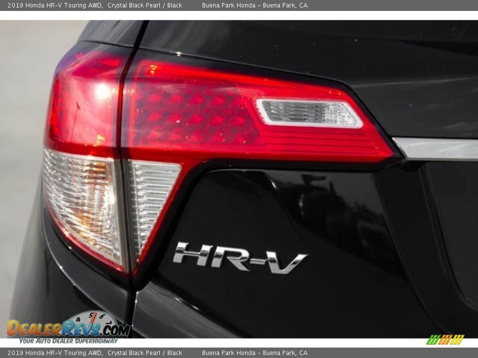 2019 Honda HR-V Touring AWD Crystal Black Pearl / Black Photo #7