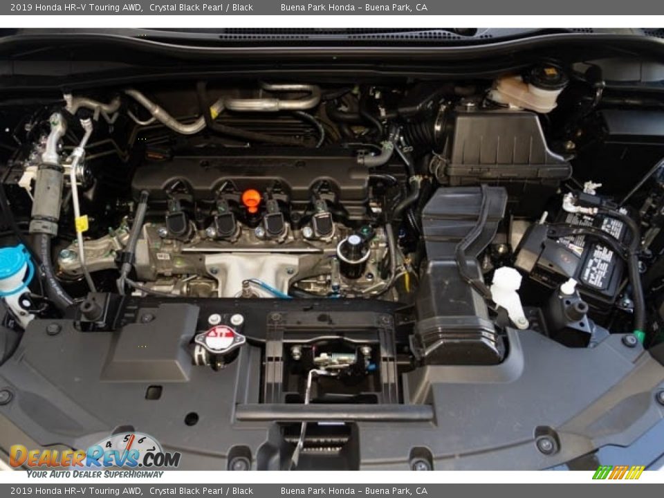 2019 Honda HR-V Touring AWD Crystal Black Pearl / Black Photo #10
