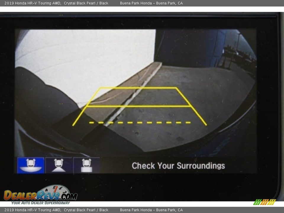 2019 Honda HR-V Touring AWD Crystal Black Pearl / Black Photo #15