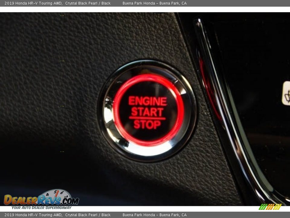 2019 Honda HR-V Touring AWD Crystal Black Pearl / Black Photo #21
