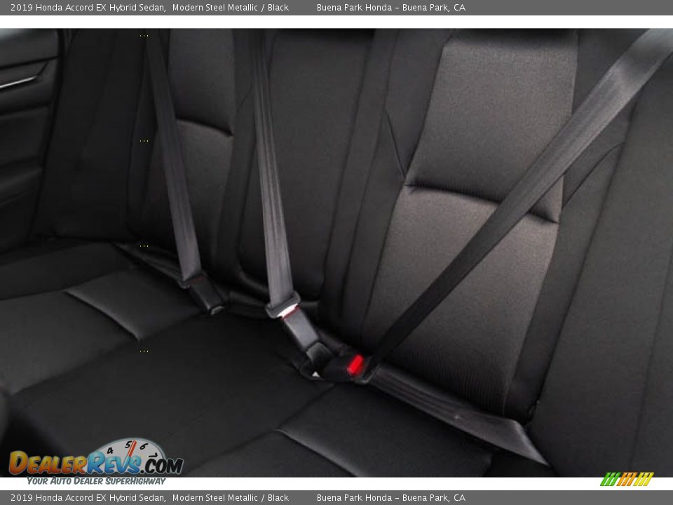 2019 Honda Accord EX Hybrid Sedan Modern Steel Metallic / Black Photo #27