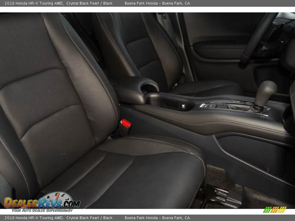 2019 Honda HR-V Touring AWD Crystal Black Pearl / Black Photo #30