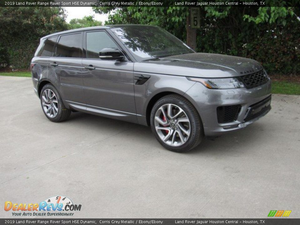 2019 Land Rover Range Rover Sport HSE Dynamic Corris Grey Metallic / Ebony/Ebony Photo #1